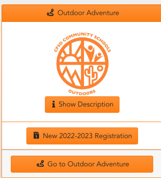 Summer Camp icon Orange